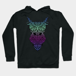 Tribal Owl Hoodie